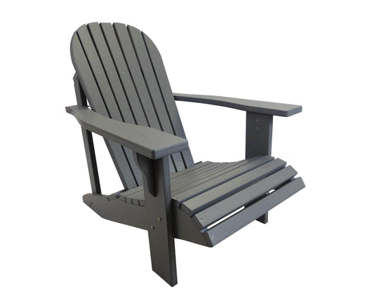 Classic Poly Adirondack Chair - Evergreen Patio #color_gray